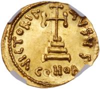 Tiberius III (Apsimar). Gold Solidus (4.48 g), 698-705 - 2