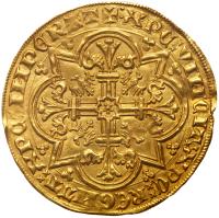 Belgium: Flanders. Louis II de Male (1346-1384). Gold Mouton d'or, undated - 2