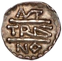 France. Carolingian. Pepin The Short (751-768). Silver Denier, undated - 2