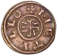 France. Carolingian. Pippin II of Aquitaine (839-852). Silver Denier - 2
