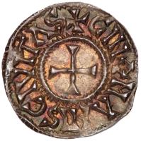 France. Carolingian. Charles, the Bald (840-877). Silver Denier