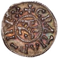 France. Carolingian. Charles, the Bald (840-877). Silver Denier - 2