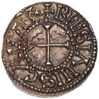 France. Carolingian. Odo (887-898). Silver Denier