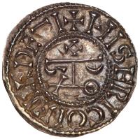 France. Carolingian. Odo (887-898). Silver Denier - 2