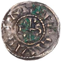 France. Carolingian. Louis the Blind (890-929). Silver Denier - 2