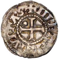 France. Carolingian. Charles the Simple (898-923). Silver Denier