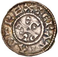 France. Carolingian. Raoul (923-936). Silver Denier - 2