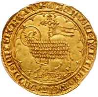 France. Jean II Le Bon (1350-1364). Gold Mouton d'or, undated