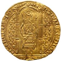 France. Charles V (1364-1380). Gold Franc a Pied, undated