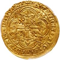 France. Charles V (1364-1380). Gold Franc a Pied, undated - 2