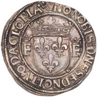 France. Francis I (1515-1547). Silver Teston, undated - 2