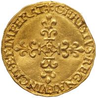 France. Charles IX (1560-1574). Gold Ecu d'or, 1567-R - 2