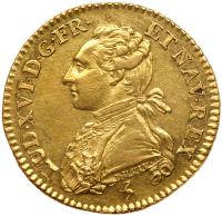 France. Louis XVI (1774-1793). Gold Louis d'or aux palmes, 1774-A (Paris)