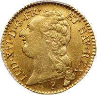 France. Louis XVI (1774-1793). Gold Louis d'or au buste nu, 1787-K