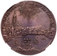 German States: Frankfurt am Main. Freie und Reichsstadt. Taler, 1772 PCB