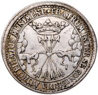German States: Saxe-Weimar. Wilhelm (1641-1662). Commemorative Quarter Taler, 1662 - 2