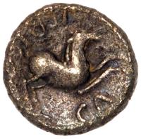 Great Britain. Celtic. Atrebates and Regini. Verica (c.AD 10-40). Silver Minim - 2