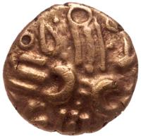 Great Britain. Celtic. Catuvellauni. Tasciovanus (c. 25 BC-10 AD). Gold Quarter Stater - 2