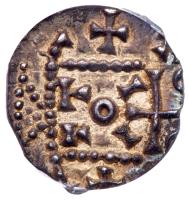 Great Britain. Anglo-Saxon. Kent, Wihtred, 690-725: Silver Sceatta, 1.14 g., "Cz", c. 700. - 2