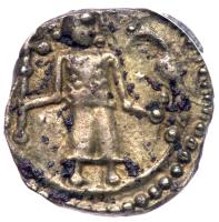 Great Britain. Anglo-Saxon. Kent. Aethelberht II, 725-762. Silver Sceatta. Series "K" type 20, c. 730. - 2