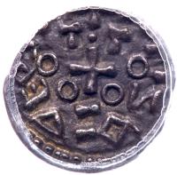 Great Britain. Anglo-Saxon. Wessex, Ine, 688-726. Silver Sceatta. Series "F". c. 690. - 2