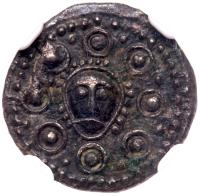 Great Britain. Anglo-Saxon. Wessex, Ine, 688-726. Silver Sceatta.88 g. Series "H" type 49, c. 710-720, Hamwic mint.