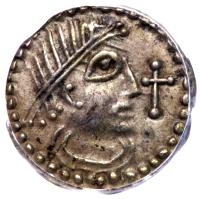 Great Britain. Anglo-Saxon. South Saxon, Notthelm, c. 710. Silver Sceatta