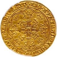 Great Britain. Henry VI (1st Reign, 1422-1461). Gold Noble, undated - 2
