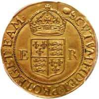 Great Britain. Elizabeth I (1558-1603). Gold Half Pound, undated - 2