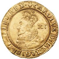 Great Britain. Charles I (1625-1649). Gold Unite, undated