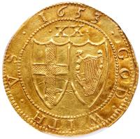 Great Britain. Commonwealth (1649-1660). Gold Unite of 20 Shillings, 1653 - 2