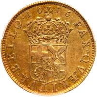 Great Britain. Oliver Cromwell (d.1658), Gold Broad of Twenty Shillings, 1656 - 2