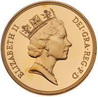 Great Britain. Elizabeth II (1952-2022). Gold Proof Sovereign Four-Coin Collection, 1985