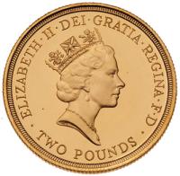 Great Britain. Elizabeth II (1952-2022). Gold Proof Three Coin Collection, 1986