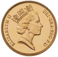 Great Britain. Elizabeth II (1952-2022). Gold Proof Sovereign Three-Coin Collection, 1988