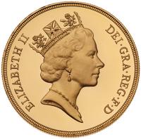 Great Britain. Elizabeth II (1952-2022). Gold Proof Sovereign Four-Coin Collection, 1990