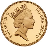 Great Britain. Elizabeth II (1952-2022). Gold Proof Sovereign Four-Coin Collection, 1991