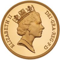 Great Britain. Elizabeth II (1952-2022). Gold Proof Sovereign Four-Coin Collection, 1992