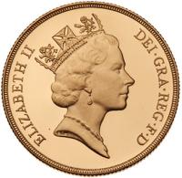 Great Britain. Elizabeth II (1952-2022). Gold Proof Sovereign Three-Coin Collection, 1993