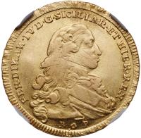 Italian States: Naples & Sicily/Two Sicilies. Ferdinando IV (1759-1825). Gold 6 Ducati, 1776 BP CC C