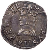 Italian States: Sicily. Carlo I di Spagna (Carlo V, Sacro Romano Impero, 1516-1554). Silver 2 Tari, undated