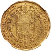 Fernando VII (1808-1821). 8 Escudos, 1808 Mo TH. - 2