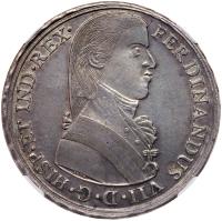 Peru. Fernando VII (1808-1822). Silver Proclamation 8 Reales, 1808