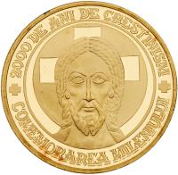 Romania-Republic. Gold 5000 Lei, 2000 31.07g - 2