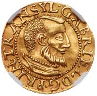 Transylvania. GÃ¡bor BÃ¡thory (1608-1613). Gold Ducat, 1613 NB. NagybÃ¡nya (Neustadt)
