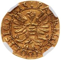 Transylvania. GÃ¡bor BÃ¡thory (1608-1613). Gold Ducat, 1613 NB. NagybÃ¡nya (Neustadt) - 2