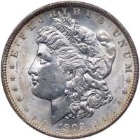 1903-O Morgan $1 PCGS MS62