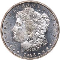 1893-CC Morgan $1 PCGS MS60 PL