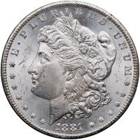 1881-CC Morgan $1 NGC MS63