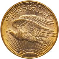 1910-D $20 St. Gaudens PCGS MS63 - 2